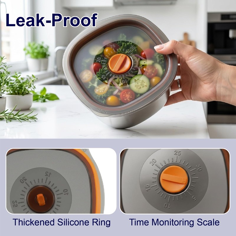 Stainless Steel Salad Bowls to go for Lunch Container Kit