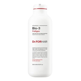 DR.FORHAIR Dr.Forhair Bio-3 Folligen Biotina Shampoo (16.9 Oz) Cuero Cabelludo Fortalecer Y Mejorar El Volumen Fórmula Amigable Para El Cuero Cabelludo (Sin Parabenos, Silicona, Sulfatos