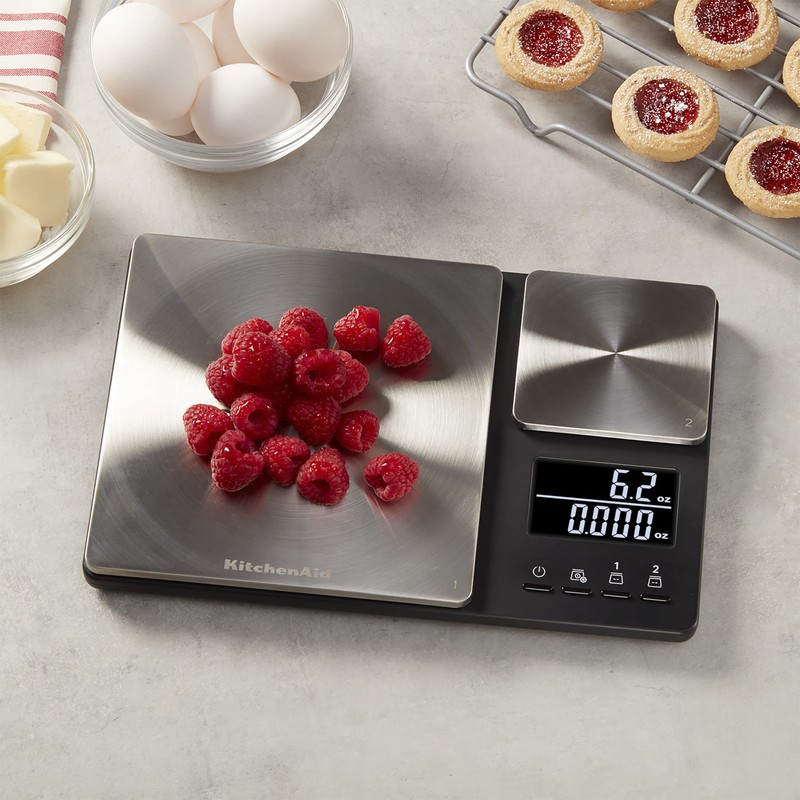 KitchenAid KQ909 Dual Platform Digital Kitchen and Food Scale, 11