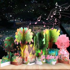 Ecloverlife Mother's Day Cards, Music & Lights Pop Up Cards for Mothers, Mother's Day Gifts for Moms, Grandmothers, Wife