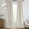 MIULEE 100% Blackout Curtains 96 Inch Long 2 Panels Set