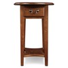 Leick Furniture Favorite Finds Shaker Oval End Table with Storage
