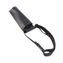 OATIPHO 1pc Scalding Welding Rod Storage Bag Cattle Leather Holder and Wear-resistant High-capacity Organizer for Welders for Protecting Welding Rods