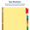 Avery 8-Tab Binder Dividers, Insertable Multicolor Big Tabs, 1 Set