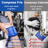 2Pzs Compresas de Gel Frio Caliente Bolsas de Hielo Ajustable