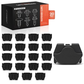 A-Premium 20PCS Nylon Fender Liner Splash Shield Moulding Retainer Clips Compatible with Nissan Altima 2013-2020, Rogue 2008-2019, Rogue Select 2014-2015, Sentra 2007-2012, Murano, Pathfinder, Maxima