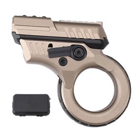 Fingertip Toy Gun Adult Fidgety Anxiety Sufferers Stress Relief Cool Easter Gift Toy for Boy Sand Color