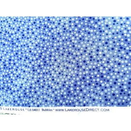Lakehouse Cotton Quilt Fabric Bubbles Lakehouse by 1/2 Yard