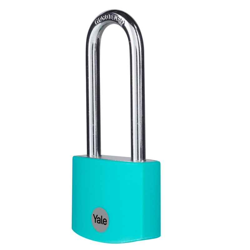 Yale - YE3B/38/156/1/TE Standardsicherheit 38 mm Aluminium Vorhängeschloss mit langem