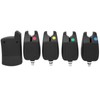 4 Pcs Fishing Bite Alarm &amp; 1 Pcs Receiver Indicator