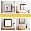 Axrivonte 1 Pack T Shirt Display Frame,13" x 13" Black