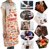 BNQL Tomato Kitchen Apron I Love Tomatoes Vegan Apron with