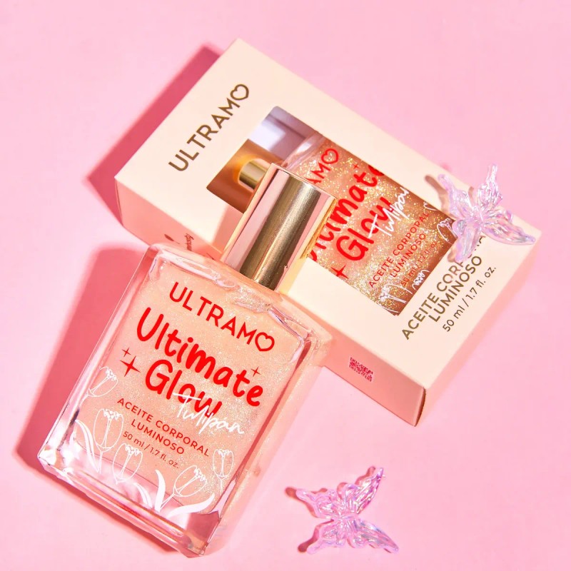 Iluminador Líquido Hidratante Ultramo Glow Oil Luminoso
