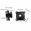 Futchoy 4 Stud Front Brake Disc Wheel Hub with Steering