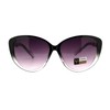 Oversized Butterfly Cateye Sunglasses Womens Designer Fashion Shades Black Clear