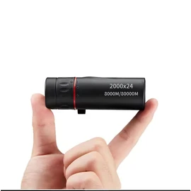2000X24 Monocular Focus Optics Telescope onocular Power Monocular for Adults with Phone AdapterNight Vision Monocular Lightweight Pocket Monoscope with for Adults Kids, 8000M/80000M Gifts