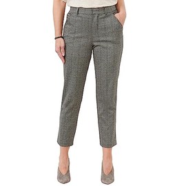Democracy Women's Ab Solution High Rise Ponte-Trouser, Charcoal Brown