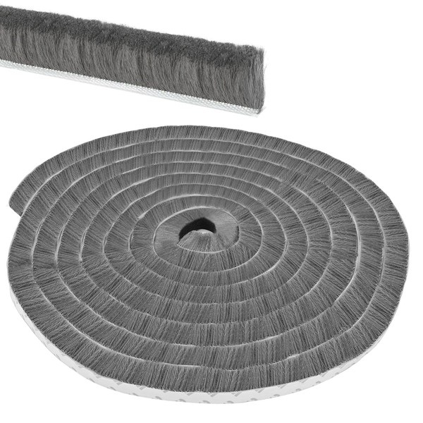 Skweawert Gray 32.81Ft 0.35Inch Wide x 0.91Inch Thick (10000x9x23mm) Weather