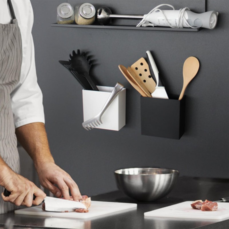 KalaMitica - Magnetic container "Uranos", spoon holder and shelf for