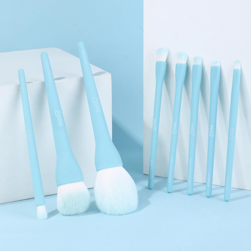 MSQ Makeup Brushes, Set of 8, Popular, Makeup Brushes Set,