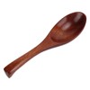 5Pcs Wooden Spoons Natural Safe Comfortable Light Weight Delicate Sturdy