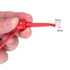 2 Packs Oscilloscope Clip Probes with BNC to Minigrabber Test