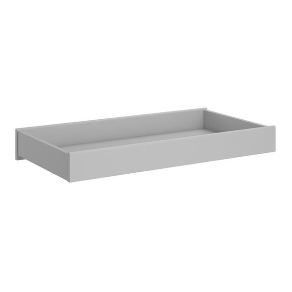 Pemberly Row Modern Transitional Changing Table Topper in Gray