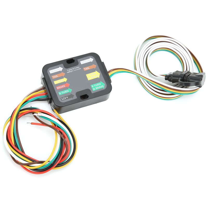 Trailer Wiring Converter Powered 3 to 2 Wire Trailer Tail