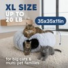 Cat Donut Tunnel Bed - Cat Tunnels for Indoor Cats