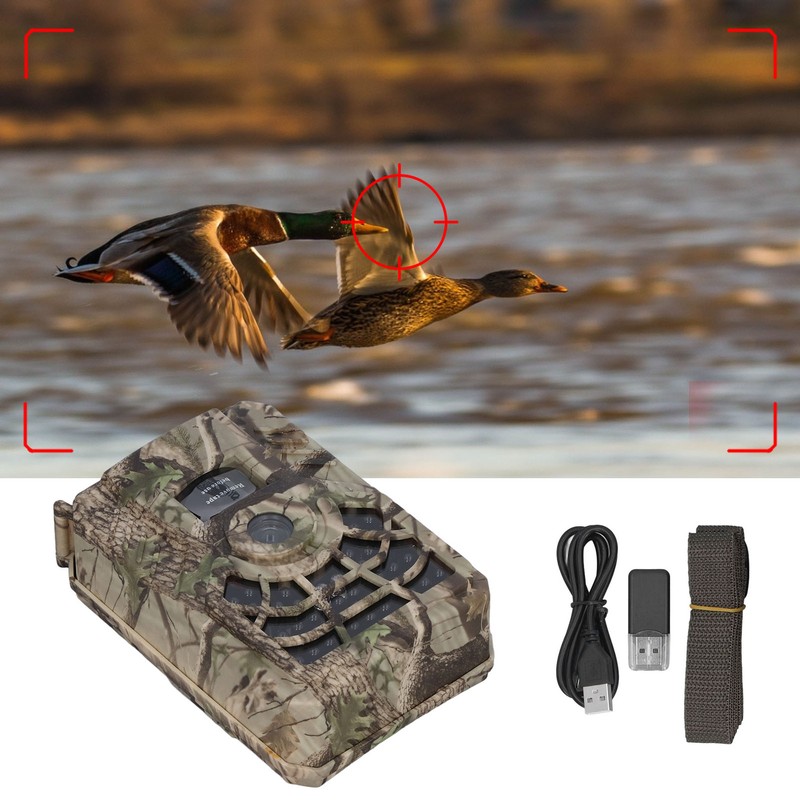 Hunting Trail Camera 720P HD 120 Degrees Lens Outdoor Wildlife