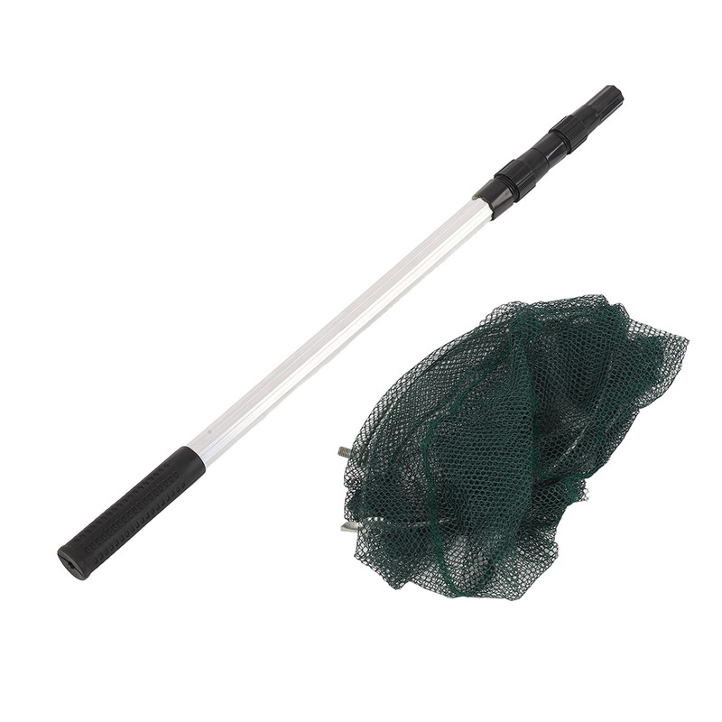 Fish Landing Net Aluminium Alloy with Long Telescoping Pole Handle