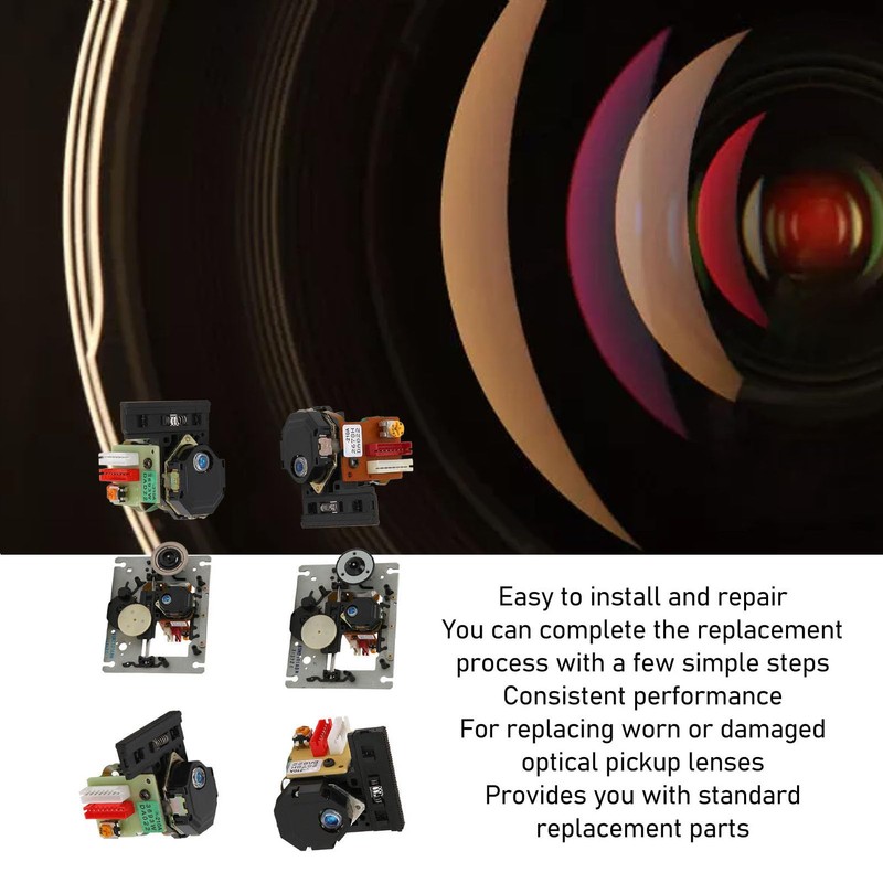 KSS-210A Optical Pickup Laser Lens Replacement for CD Mechanics (Plane