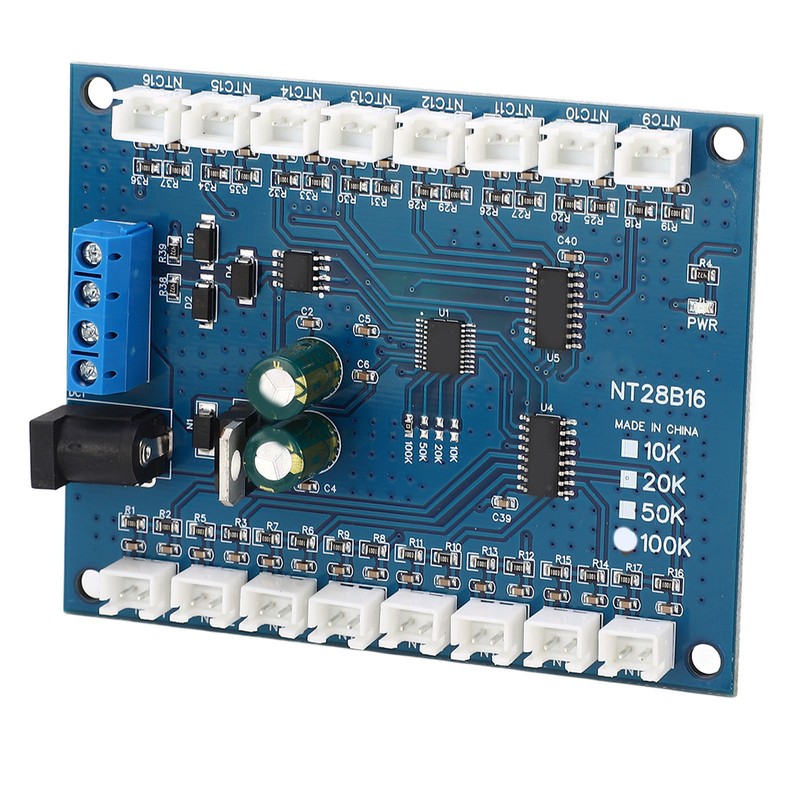 Temperature Sensor Module 16 Channels RS485 ‑20℃ to +125℃ Temp