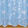 John Aird Butterfly Net Curtain White - Width Sold By