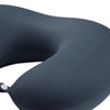 Neck Pillow U Shape Portable Press Inflatable Ice Silk Travel