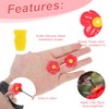 RENEWREVITAL Hummingbird Feeder Parts, Durable Hummingbird Feeder Replacement Flowers, Easy