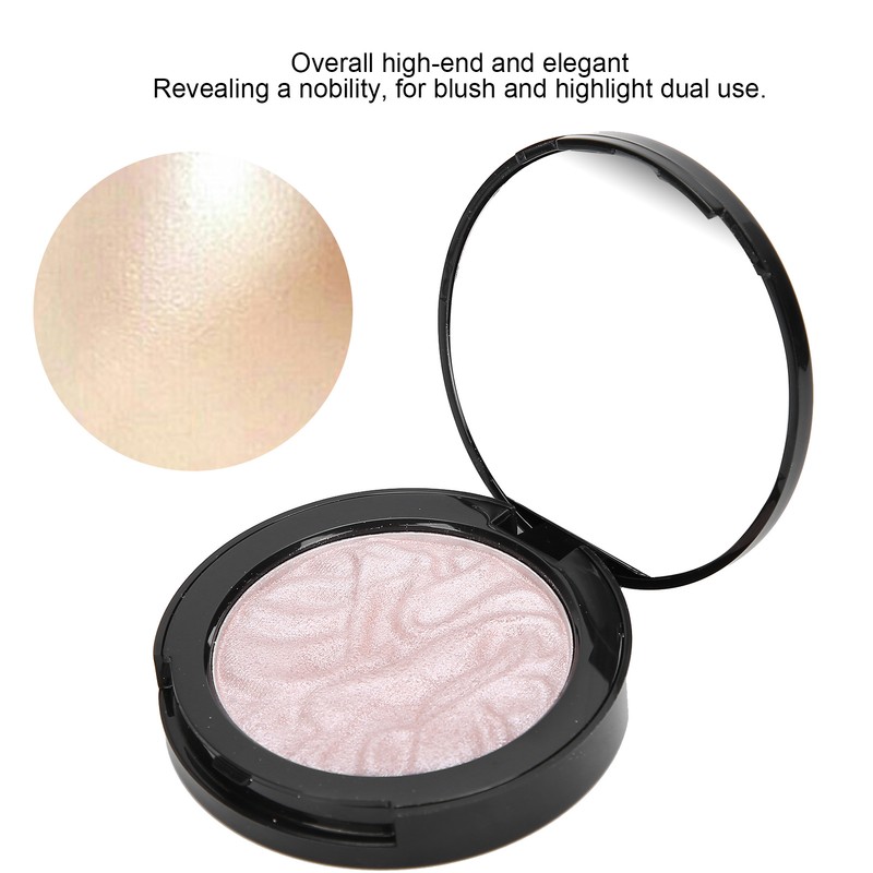 2PCS Highlighting Powder Face Natural Brightening Highlight Makeup Cosmetic Blush