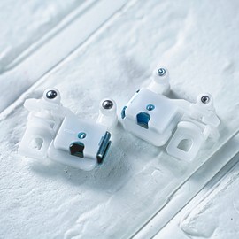 iroha curtain backward magnet runner set for double opening