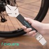 cyclists 2-in-1 Brake Disc Straightening Tool Under Hydraulic Piston Press