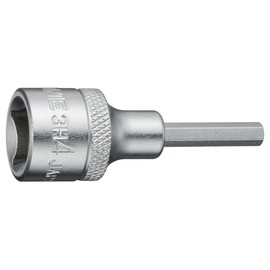 TONE Hexagon Socket 3H-04 Drive Angle 3/8 mm (0.3/8 mm), Width 0.2 inches (4 mm)