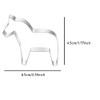ZDYWYZJ Horse Shaped Cookie Cutter
