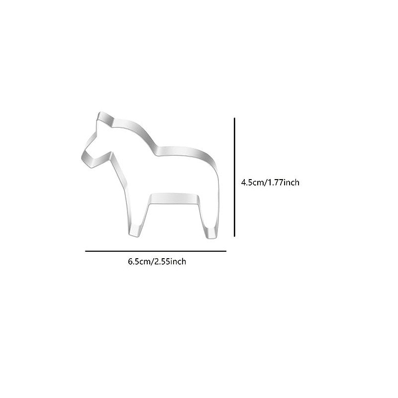 ZDYWYZJ Horse Shaped Cookie Cutter