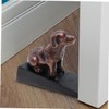 COHEALI Heavy Duty Cast Iron Door Stop Dog Ornament Prevents
