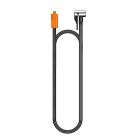 LOLSSA Tire Inflator Portable Air Compressor 19.68 Inch Tire Inflator Extension Tube for TJ09 Pro Max, Quick-Inflation,Threaded gas pipe 8V1 （Black）