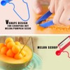 Magic Trio Peeler 3PCs, Kitchen Stainless Steel Peeler Set Food