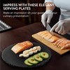 Navaris Slate Plates - Food Contact Safe Black Stone Plates