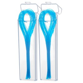 JMU Floss Threaders, Dental Floss Threader for Braces, Bridges, Implants, 50 Count (Pack of 2)