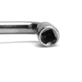 ULTNICE L- Shape Piano Tuner Spanner Zither Tuning Wrench Piano Tuning Wrench Hammer Guzheng Tuner for String Instrument Tuning