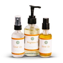 The Healing Happy Method Healing Happy Method - Teen Skin Care Set with Cleanser, Toner, and Moisturizer | Hydrates, Controls Oil, Fights Breakouts, with Natural Ingredients | Skincare Gift Set for Teens, Daily Skincare Kit