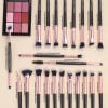 MAANGE set 28 brochas de maquillaje profesional con estuche brocha